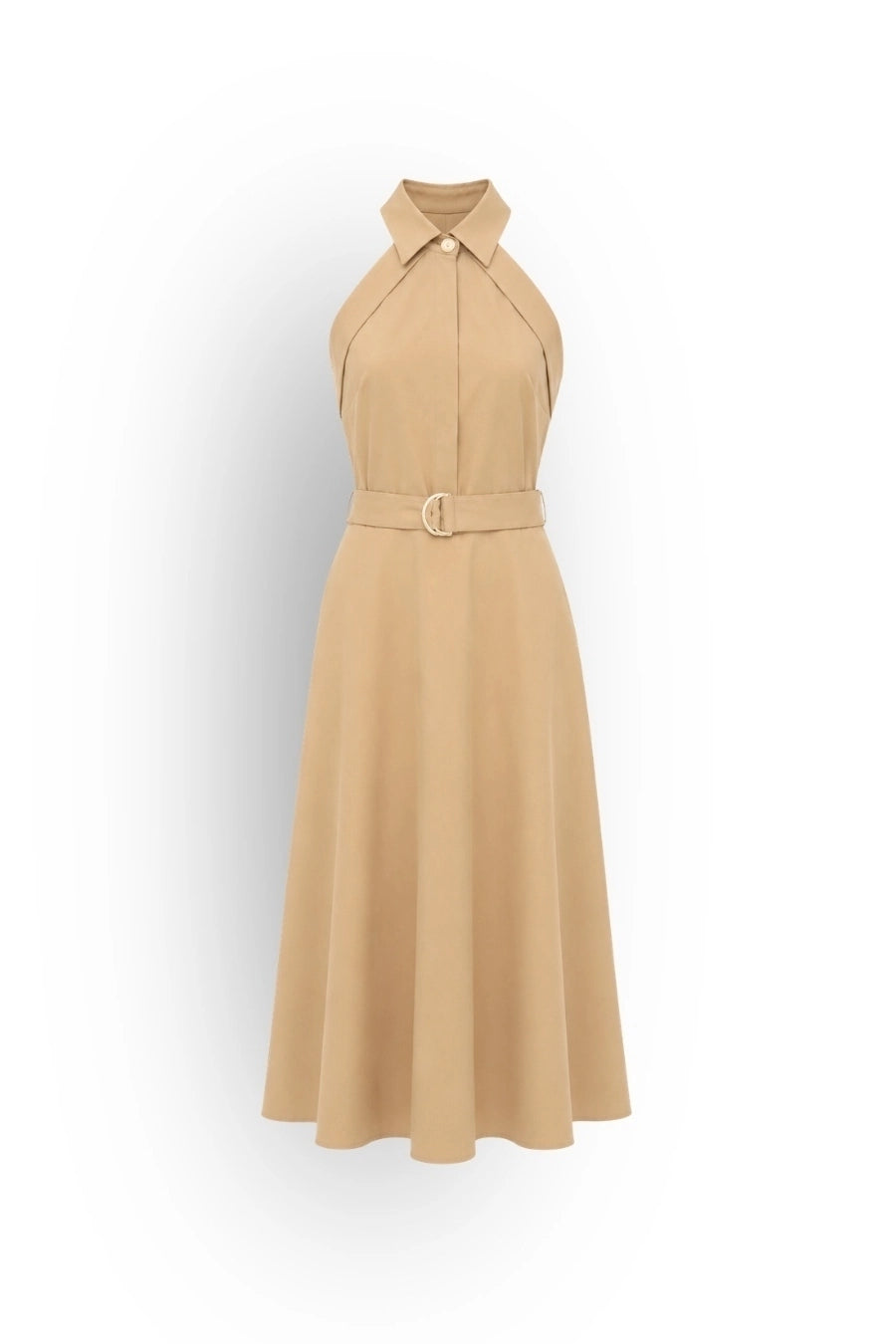 Jade Tailored Dress - Beige