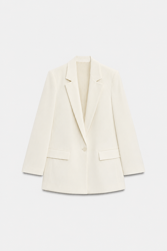 Blazer Linne Off White — Alfaiataria Atemporal