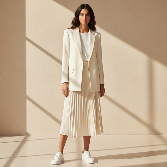 Blazer Linne Off White — Alfaiataria Atemporal