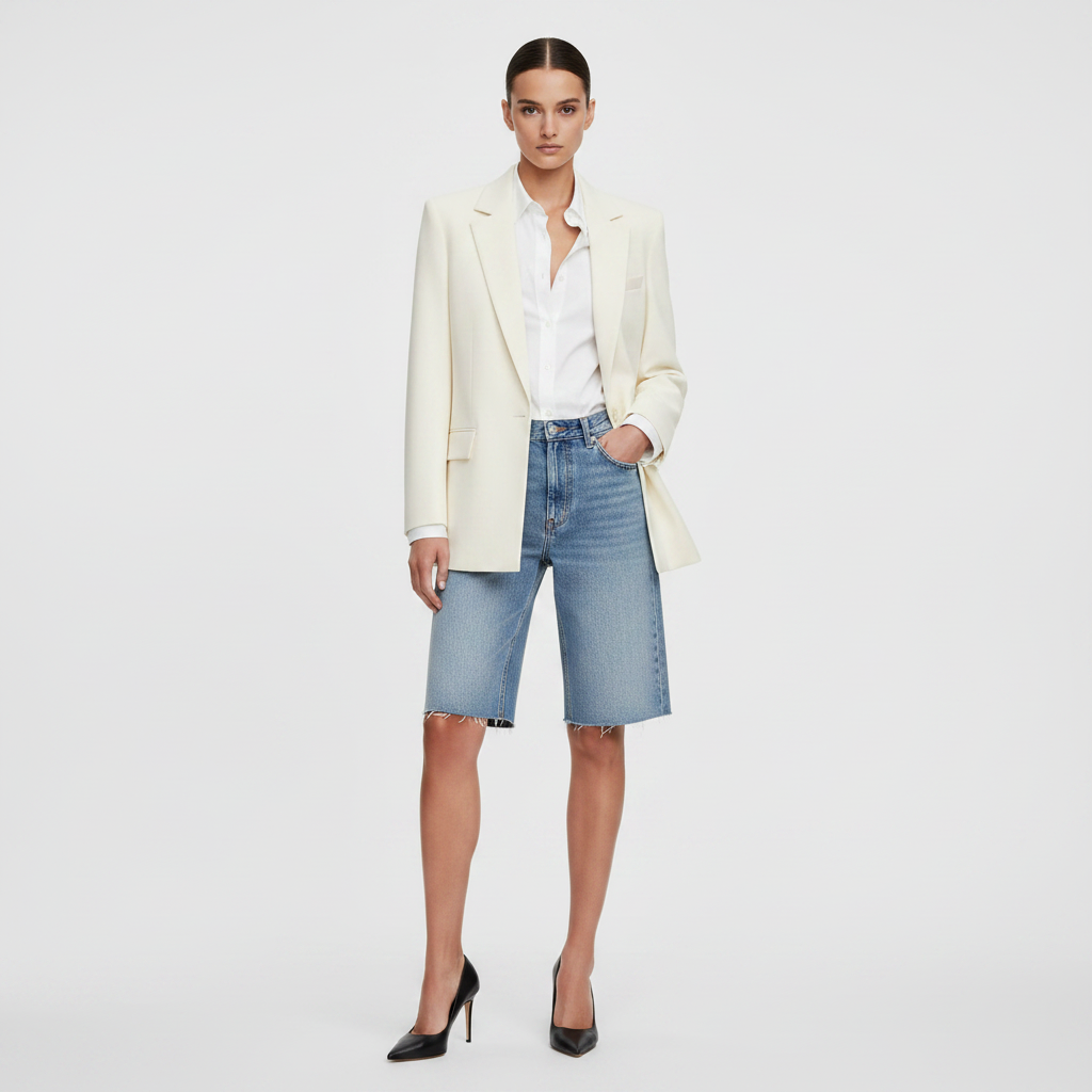 Blazer Linne Off White — Alfaiataria Atemporal